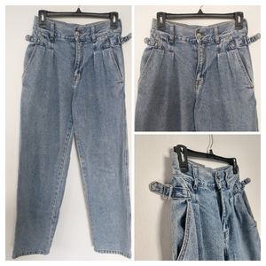 Acid Wash Straight Leg Jean